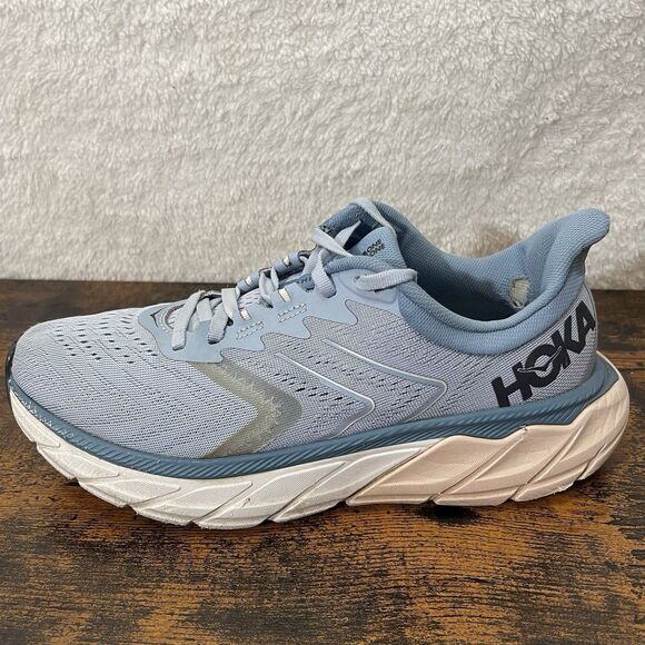 Hoka One One Womens Shoes Size 8.5 B Arahi 5 Blue Running - Picture 4 of 16